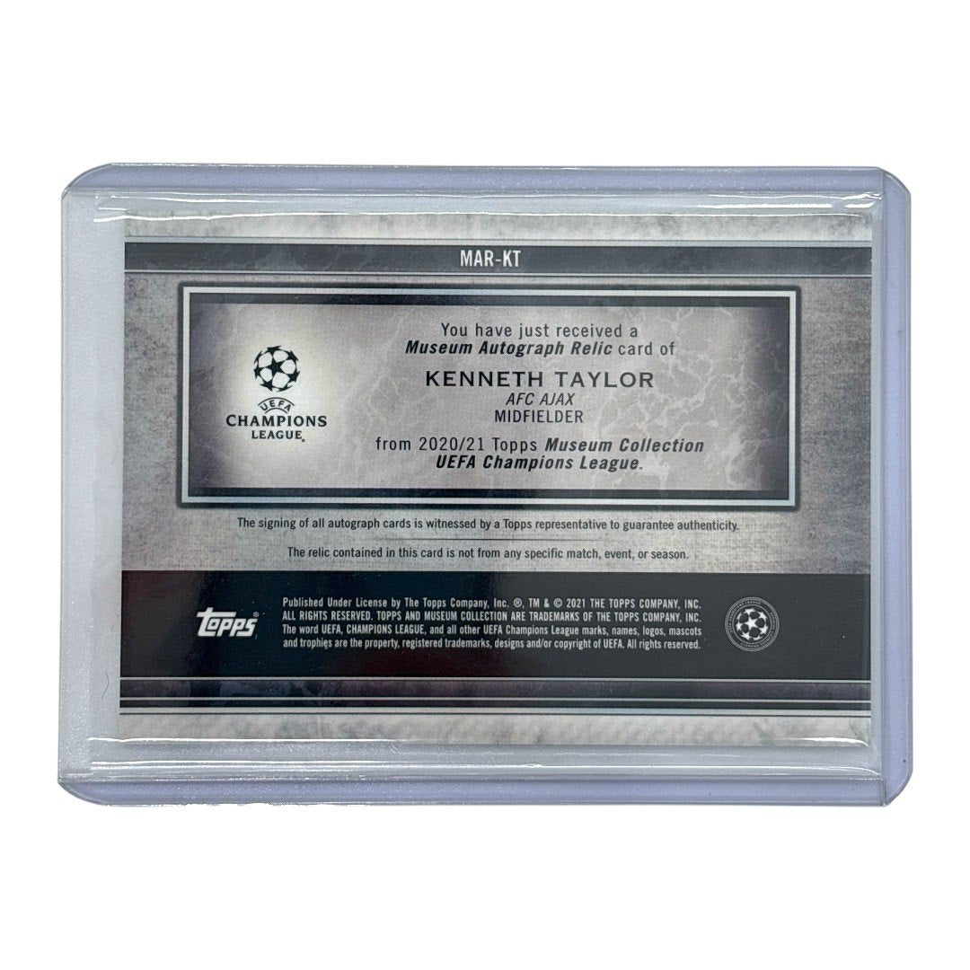 TOPPS サッカーカード MUSEUM COLLECTION KENNETH TAYLOR AJAX /99 #MAR-KT 中古 IT1