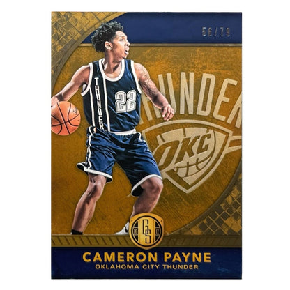 PANINI NBAカード GOLD STANDARD CAMERON PAYNE OKLAHOMA CITY THUNDER /79 #51 中古 IT2