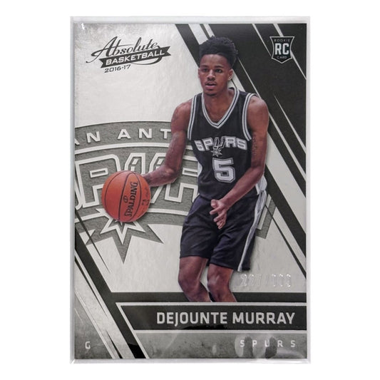 PANINI NBAカード ABSOLUTE DEJOUNTE MURRAY SPURS /999 #199 中古 IT1
