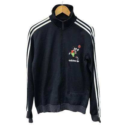 adidas アディダス ディズニー グーフィー トラックジャケット メンズ フルジップ ジャージ スリーストライプス ネイビー 938005 中古 T1