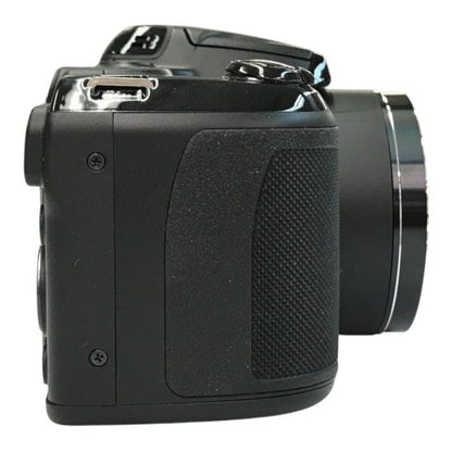 Nikon ニコン COOLPIX コンパクトデジタルカメラ 本体 ブラック 光学28倍ズーム 乾電池使用 L340 中古 T1