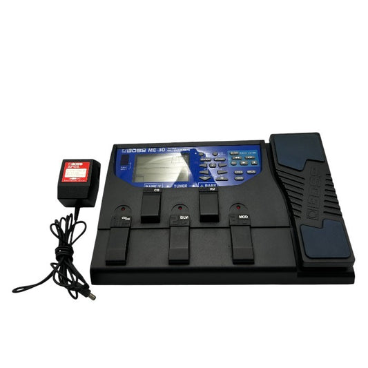 BOSS ギター用マルチ・エフェクター Guitar Multiple Effects ME-30 エフェクター 楽器 家電 ローランド ボス Roland 中古 W４