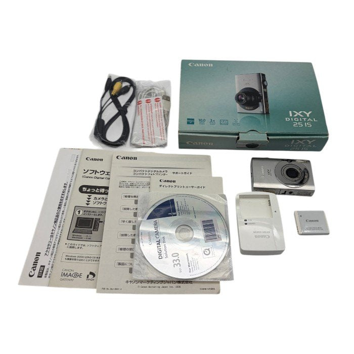 Canon キヤノン IXY DIGITAL 25IS PC1262  デジタルカメラ イクシー デジタル デジカメ カメラ 中古 W1
