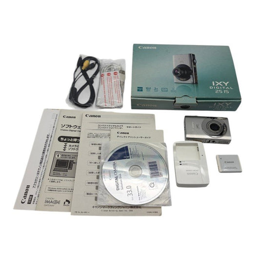 Canon キヤノン IXY DIGITAL 25IS PC1262  デジタルカメラ イクシー デジタル デジカメ カメラ 中古 W1