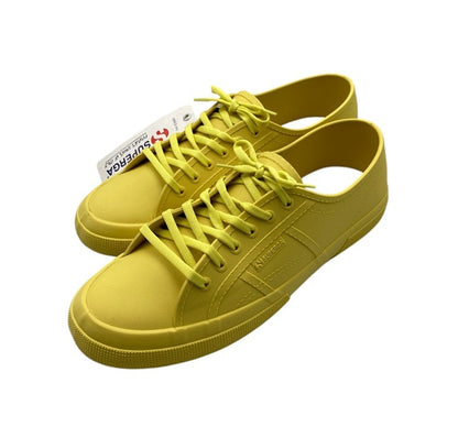 SUPERGA スペルガ レインシューズ 2750 POS U サイズ43 イエローレモン 中古 D4