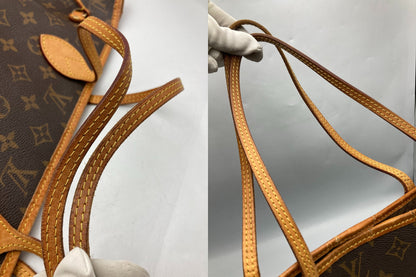 LOUIS VUITTON ルイヴィトン モノグラム ネヴァーフル MM トートバッグ M40156 中古 D4