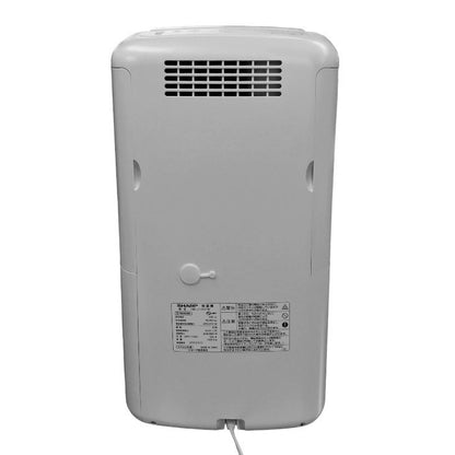 SHARP シャープ 冷風 衣類乾燥 除湿機 アイスホワイト プラズマクラスター搭載 コンパクトクール 1台4役タイプ CM-J100-W 中古 T1
