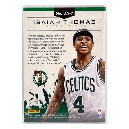 PANINI NBAカード GRAND RESERVE ISAIAH THOMAS BOSTON CELTICS #UN-7 中古 IT1