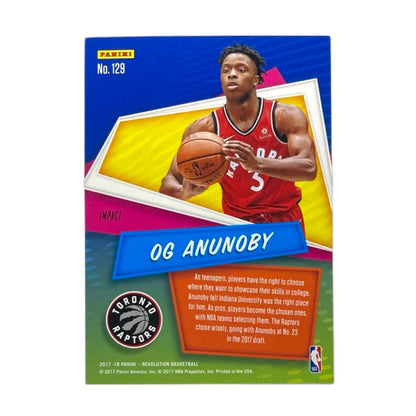 PANINI NBAカード REVOLUTION OG ANUNOBY TORONT RAPTORS #129 中古 IT2