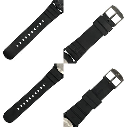 LUMINOX Original Navy Seal 3000 EVO Series 腕時計 メンズ アナログ クォーツ ラバーバンド 発光インデックス ネイビーシールズ ミリタリー ブラック 中古 T1