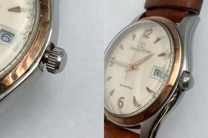 ORIENT STAR オリエントスター オートマティック 腕時計 2001年リミテッドモデル 0485/1000 PE00-E0 中古 D4