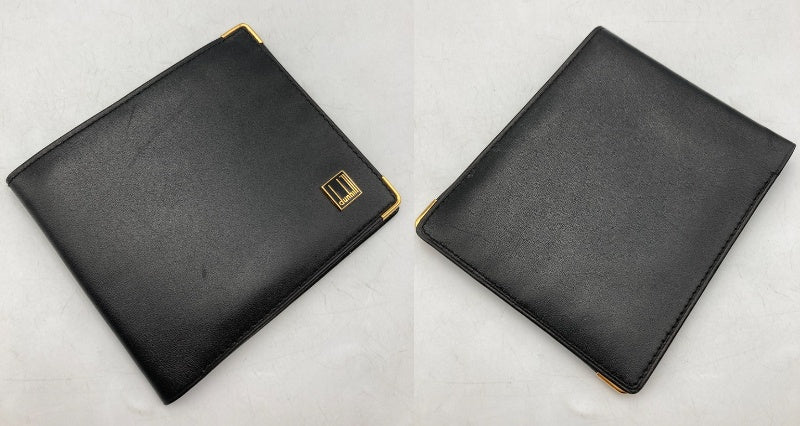 dunhill ダンヒル レザー ２つ折り財布 札入れ 中古 D4