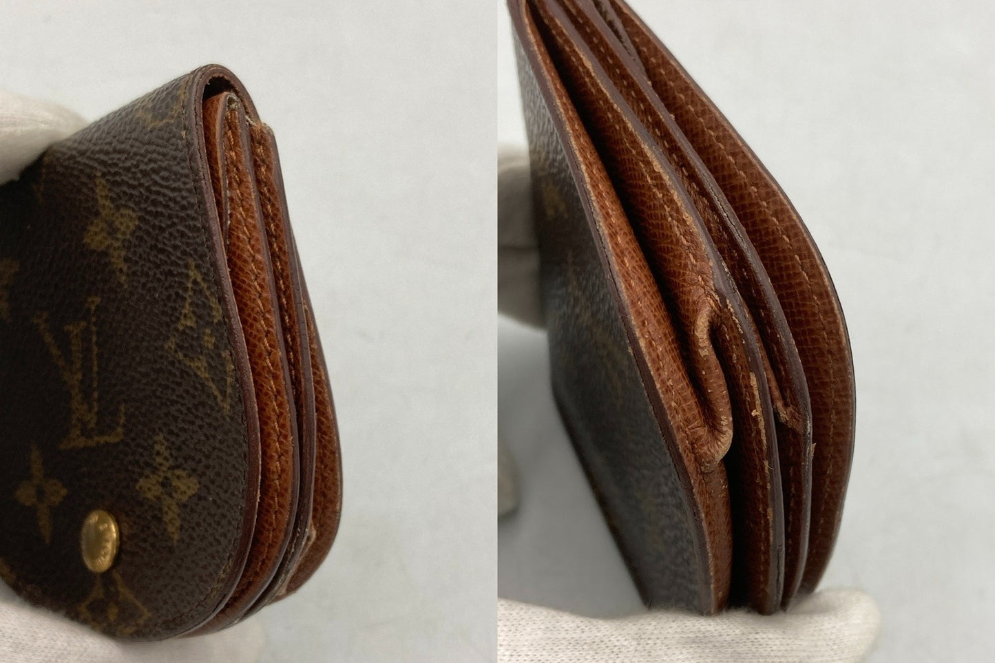 LOUIS VUITTON ルイヴィトン モノグラム ポルトモネグゼ M61970 中古 D4
