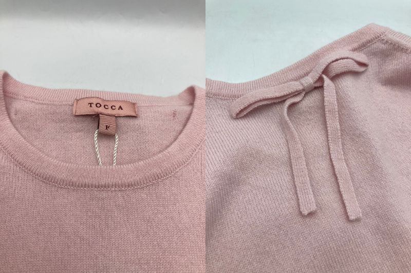 TOCCA トッカ カシミヤ混 セーター KRTOIW0502 フリーサイズ 中古 D4