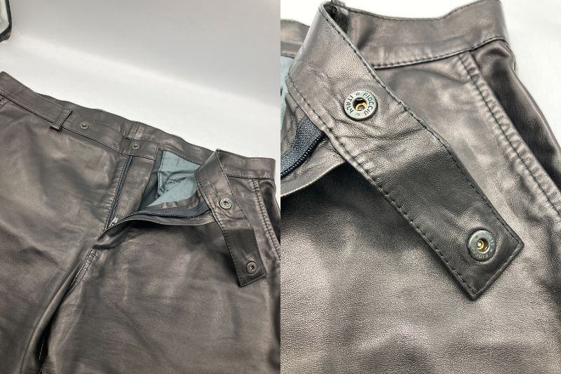 GRIFONI グリフォー二 シップス 牛革 レザーパンツ サイズ46 中古 D4