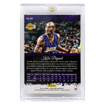 PANINI NBAカード COURT KINGS KOBE BRYANT LOS ANGELES LAKERS #39 中古 IT1