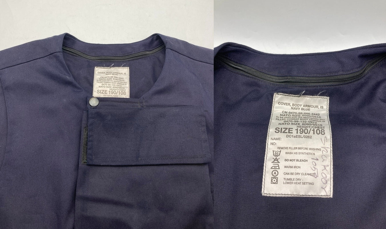 イギリス軍 コンバット ボディーアーマー ベスト サイズ190/108 中古 D4