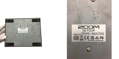 ZOOM G2 FOUR マルチエフェクター ＋ KIKUTANI KP-10 パワーサプライ  SET ズーム キクタニ IR アンシミュ モデリング オーディオI/F 中古R4