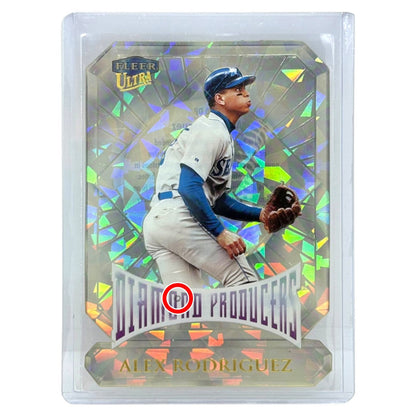 FLEER MLBカード ULTRA DIAMOND PRODUCERS DIE-CUT ALEX RODRIGUEZ SEATTLE MARINERS #3 中古 IT1
