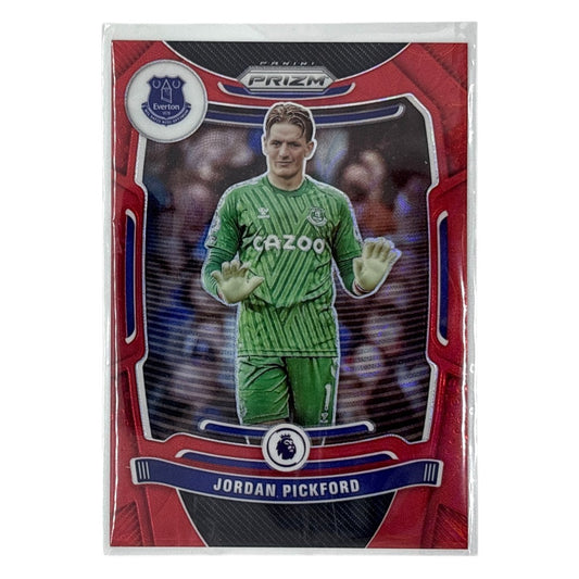 PANINI サッカーカード PRIZM PREMIER LEAGUE JORDAN PICKFORD EVERTON /29 #91 中古 IT1