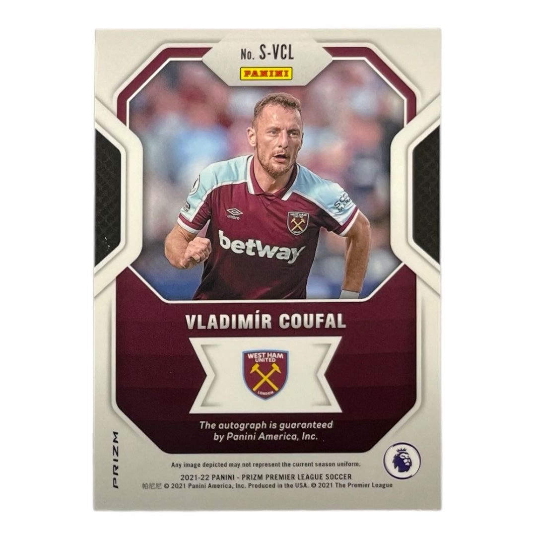 PANINI サッカーカード PRIZM PREMIER LEAGUE VLADIMIR COUFAL WEST HAM UNITED #S-VCL 中古 IT2