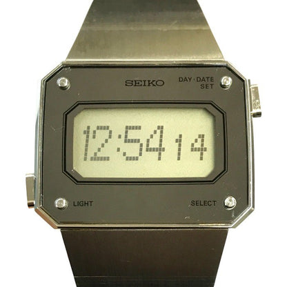 SEIKO セイコー ドットマトリックス 腕時計 メンズ デジタル クオーツ 画面スクロール ヴィンテージ D031-4000 中古 T1
