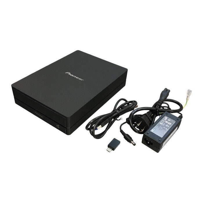 Pioneer パイオニア 外付けブルーレイドライブ マットブラック M-DISC BDXL対応 プレミアムモデル USB Type-C対応 BDR-X13J-X 中古 T1