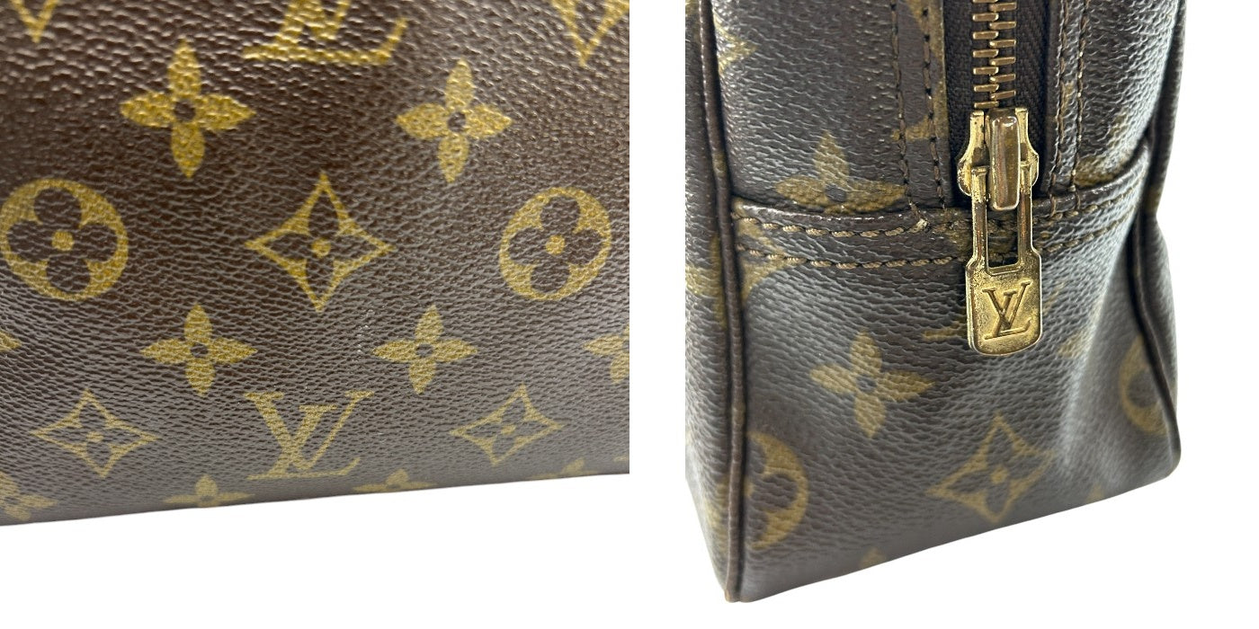 ルイ・ヴィトン LOUIS VUITTON モノグラム トゥルーストワレット28 セカンドバッグ M47522 クラッチバッグ 鞄 ブランド レディース メンズ 中古 W４
