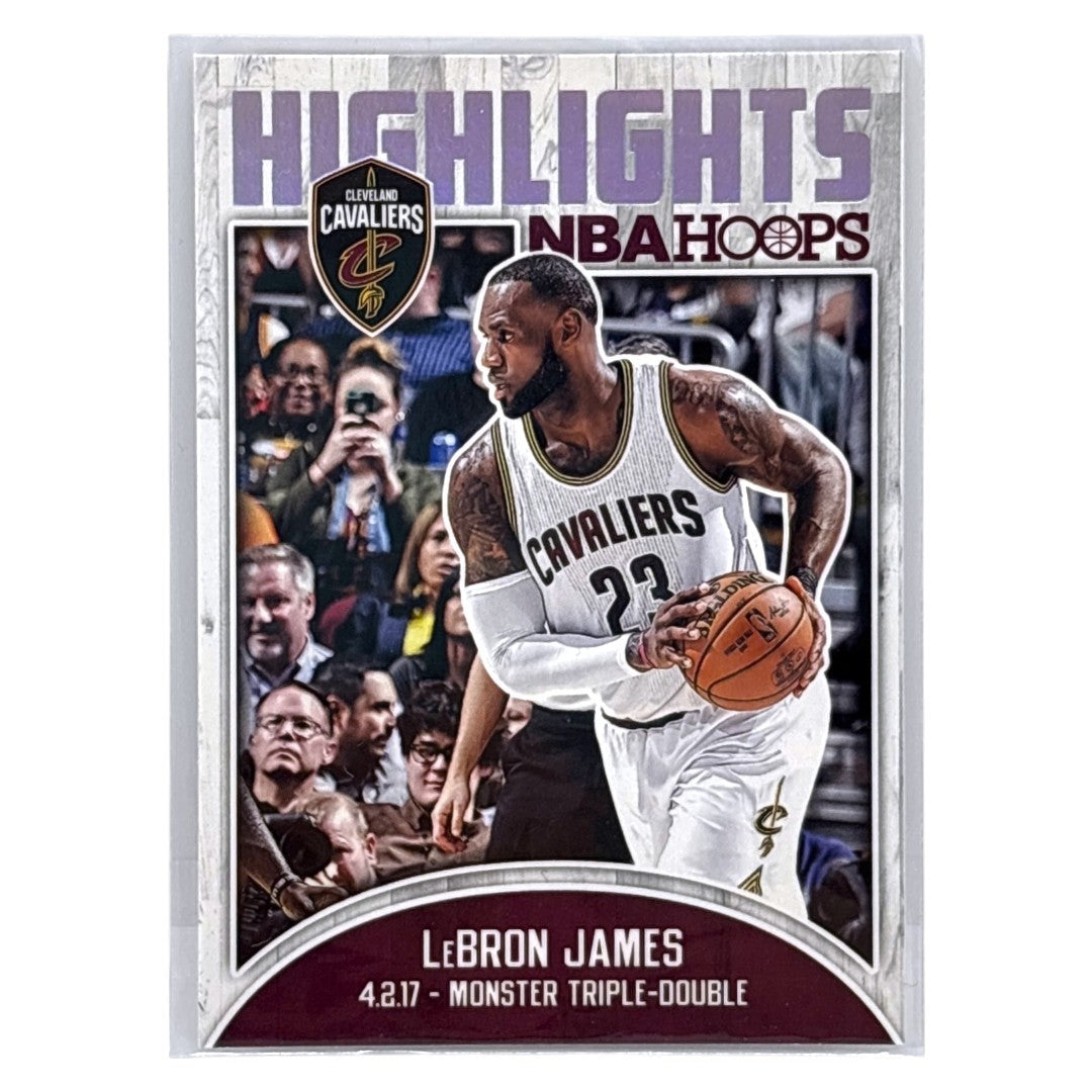 PANINI NBAカード HOOPS LEBRON JAMES CLEVELAND CAVALIERS #9 中古 IT1