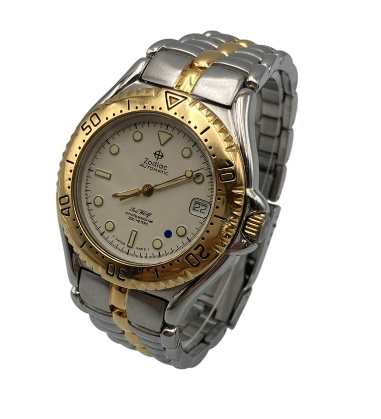 Zodiac Sea Wolf ゾディアック シーウルフ プロフェッショナル 200ｍ オートマティック 腕時計 中古 D4