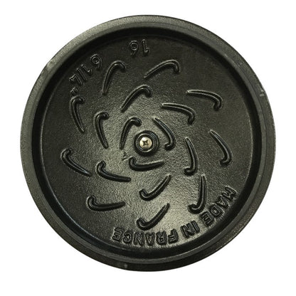 staub ストウブ ワナベ 両手 ホーロー 鍋 ブラック S 16cm IH対応 オーブン可 ほうろう Wa-NABE 40501-000 中古 T1