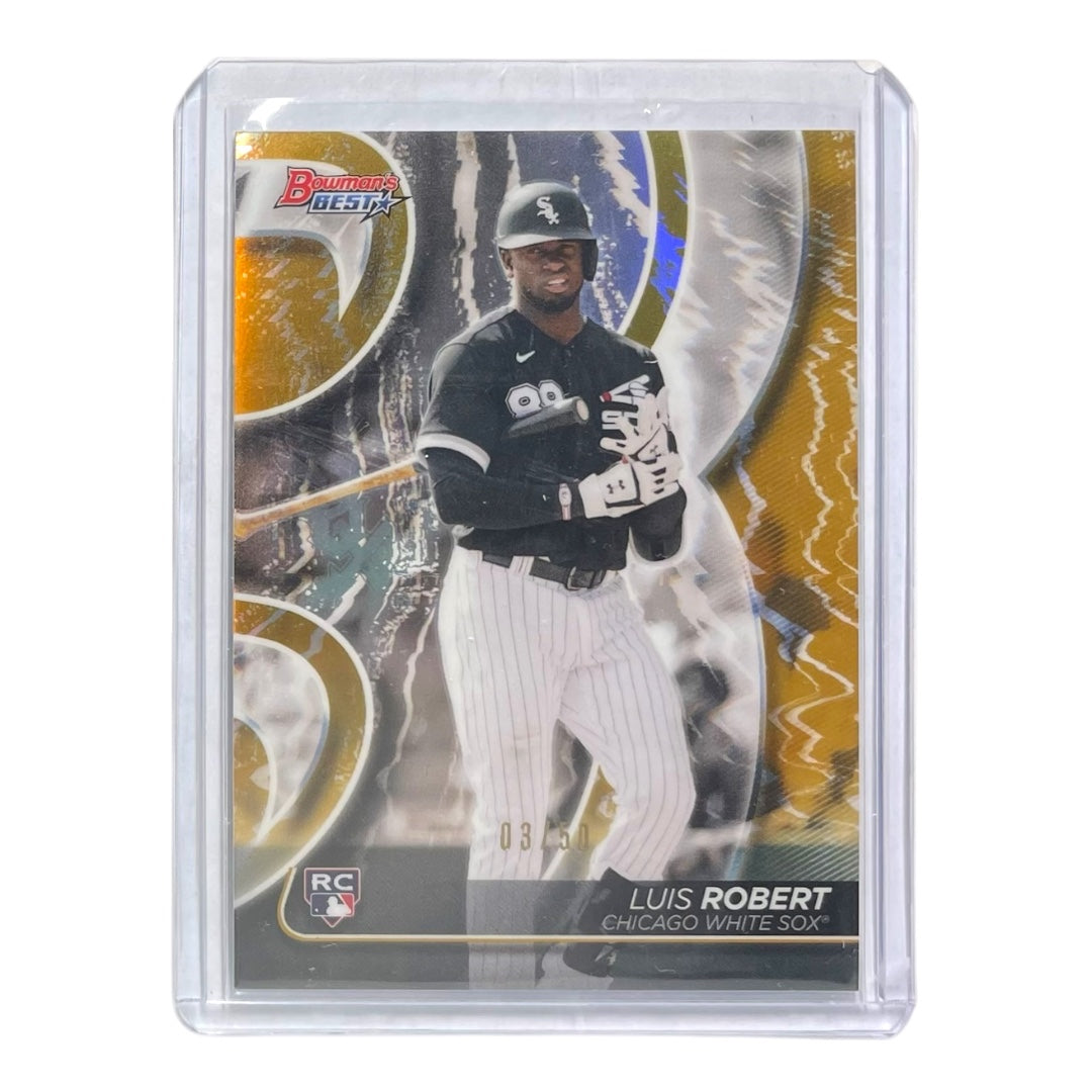 TOPPS MLBカード BOWMAN'S BEST LUIS ROBERT CHICAGO WHITE SOX /50 #10 中古 IT2