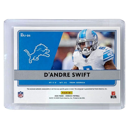 PANINI NFLカード DONRUSS D'ANDRE SWIFT LIONS /99 #RPJ-DS 中古 IT1