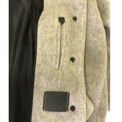 COACH コーチ チェスターコート レディース 冬 モヘヤ グレー XSサイズ 10792 アウター ウール ブランド 中古 W1