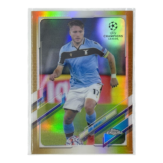 TOPPS サッカーカード CHROME CIRO IMMOBILE LAZIO /50 #13 中古 IT1