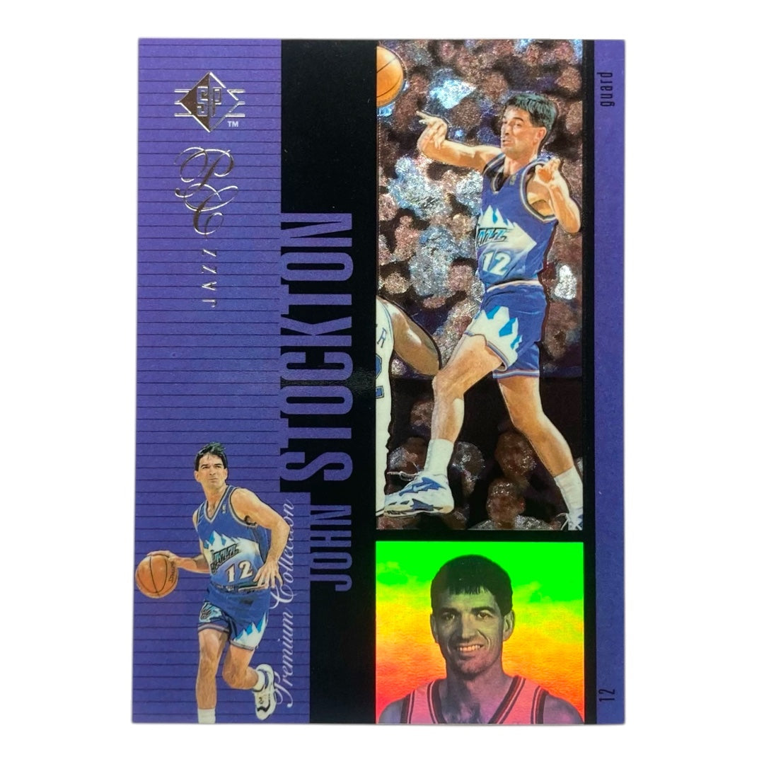 UPPER DECK NBAカード SP PREMIUM COLLECTION JOHN STOCKTON JAZZ #PC38 中古 IT2