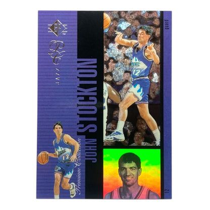 UPPER DECK NBAカード SP PREMIUM COLLECTION JOHN STOCKTON JAZZ #PC38 中古 IT2