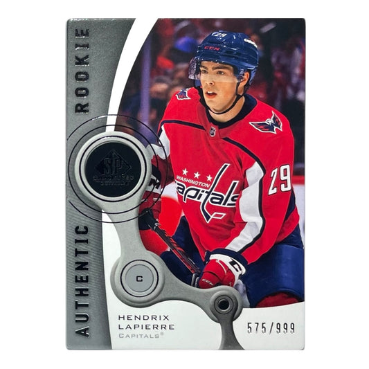 UPPER DECK NHLカード SP GAME USED HENDRIX LAPIERRE CAPITALS /999 #R-58 中古 IT2