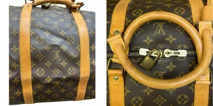 LOUIS VUITTON ルイヴィトン モノグラム キーポル バンドリエール 60 ボストンバッグ M41412 ショルダー ハンドバッグ 大きい 旅行 ブランド 鞄 中古 W４