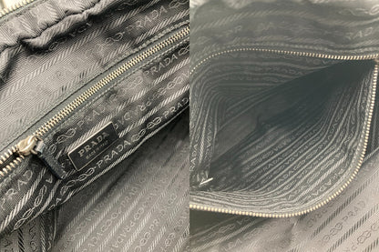 PRADA プラダ テスート トートバッグ カーキ 中古 D4