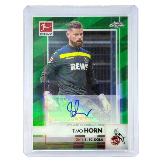 TOPPS サッカーカード CHROME TIMO HORN KOLN /99 #BCA-THO 中古 IT1