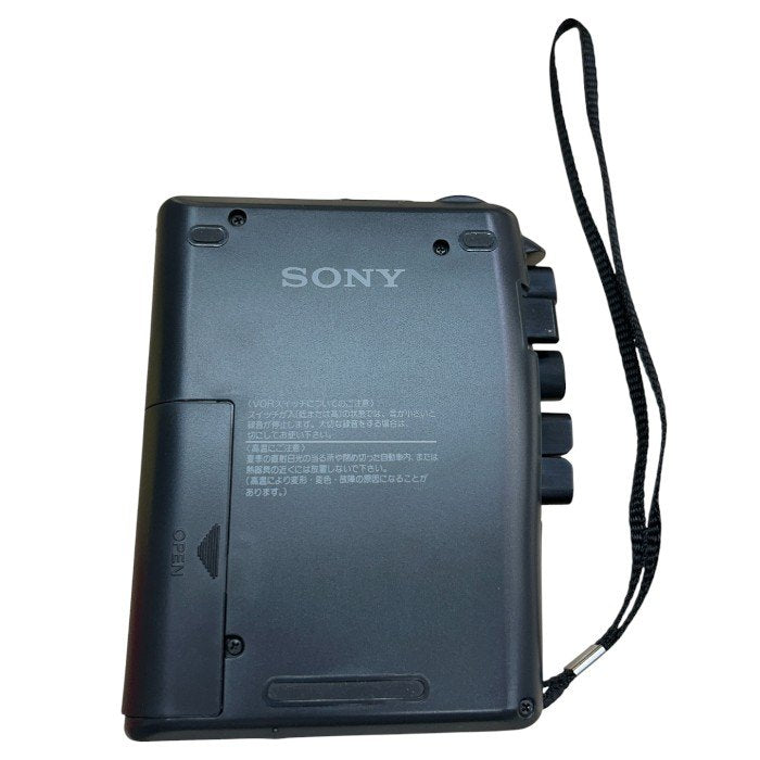 ジャンク品 SONY ソニー カセットテープレコーダー TCM-AP5 オーディオ 録音 持ち運び カセットテープ 中古 W４