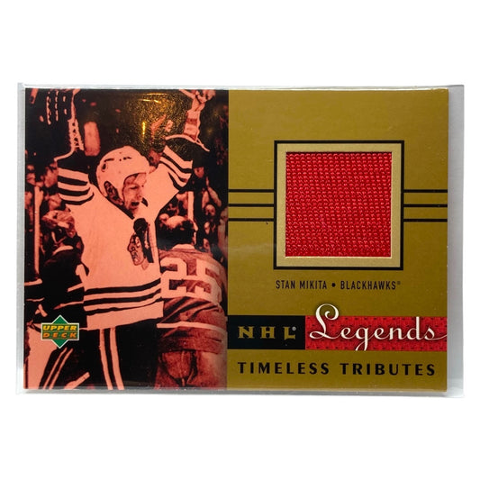 UPPER DECK NHLカード TIMELESS TRIBUTES STAN MIKITA BLACKHAWKS #TT-SM 中古 IT2