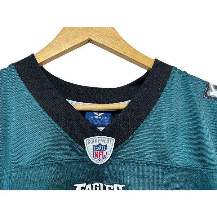 Reebok リーボック ONFIELD フットボールシャツ イーグルス XL EAGLES レショーン・マッコイ  McCOY 半袖 シャツ ユニフォーム 中古 W４