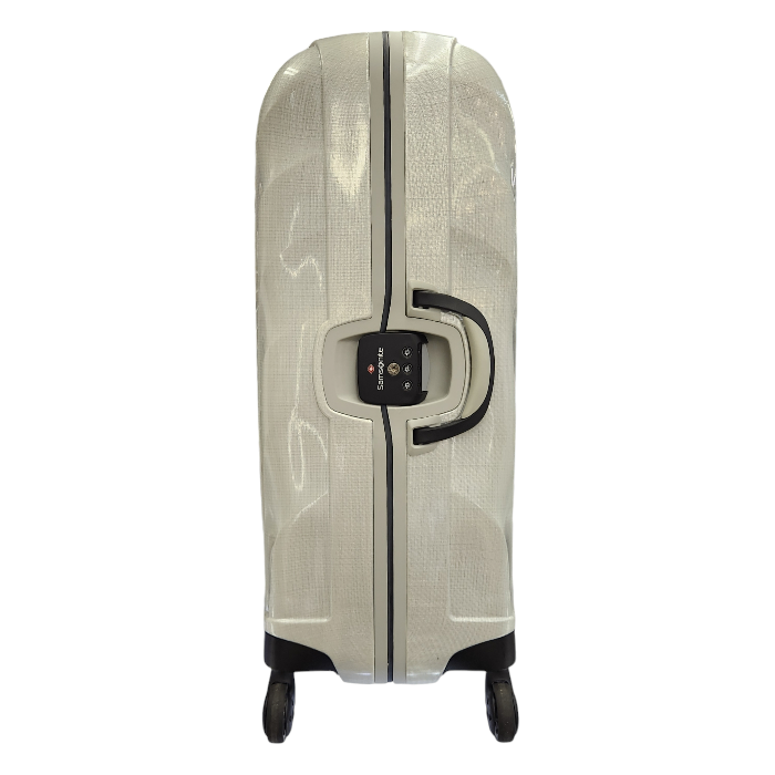 Samsonite サムソナイト ライトロックト スピナー 75 スーツケース 93L ハード フレームタイプ キャリー TSAナンバーロック ホワイト 中古 T1