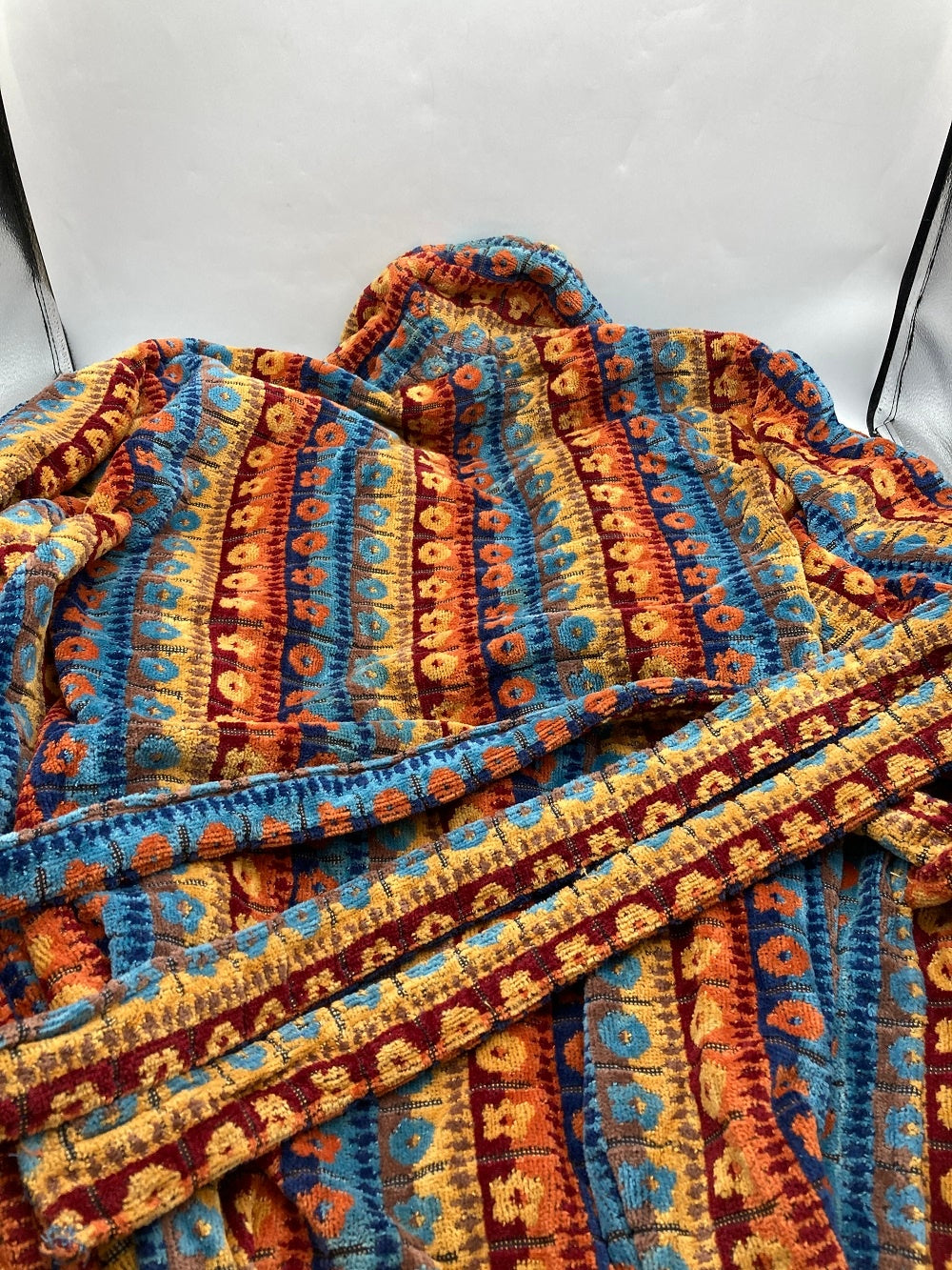 PORTUGAL 中東欧製 バスローブ コットン100％ 中古 D4