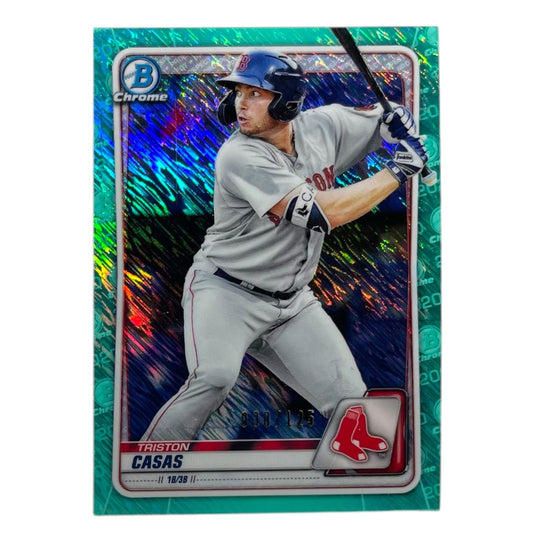 TOPPS MLBカード BOWMAN CHROME TRISTON CASAS BOSTON RED SOX /125 #BCP-18 中古 IT2