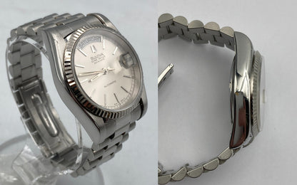 [訳アリ] BULOVA ブローバ スーパーセビル デイデイト オートマティック 腕時計 中古 D4