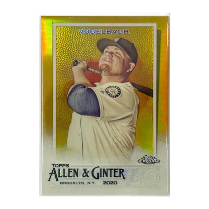 TOPPS MLBカード CHROME ALLEN & GINTER DANIEL VOGELBACH SEATTLE MARINERS 30/50 #293 中古 IT1