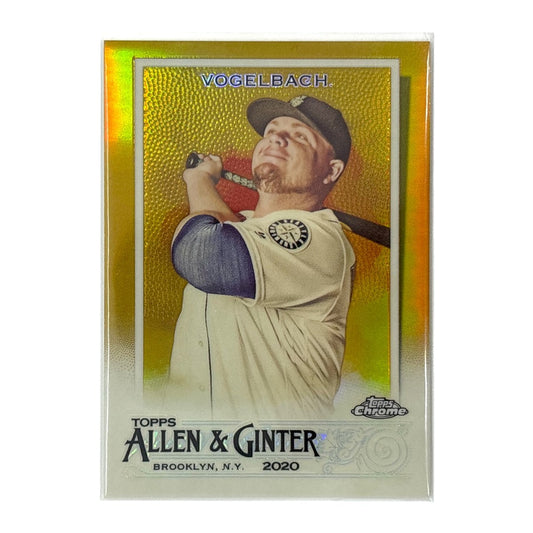 TOPPS MLBカード CHROME ALLEN & GINTER DANIEL VOGELBACH SEATTLE MARINERS 30/50 #293 中古 IT1